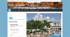 Desktop Screenshot of bathsbudapest.com